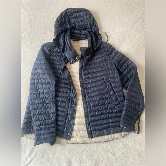 Zara Woman Jackets Size Medium Color Blue - Picture 1 of 11